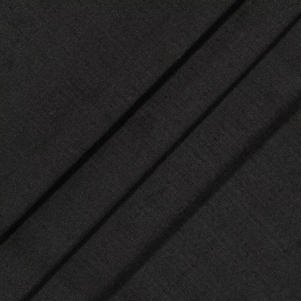 2 pc Blackout Braxton Thermaback Window‎ Curtain Panel - Eclipse - Black
